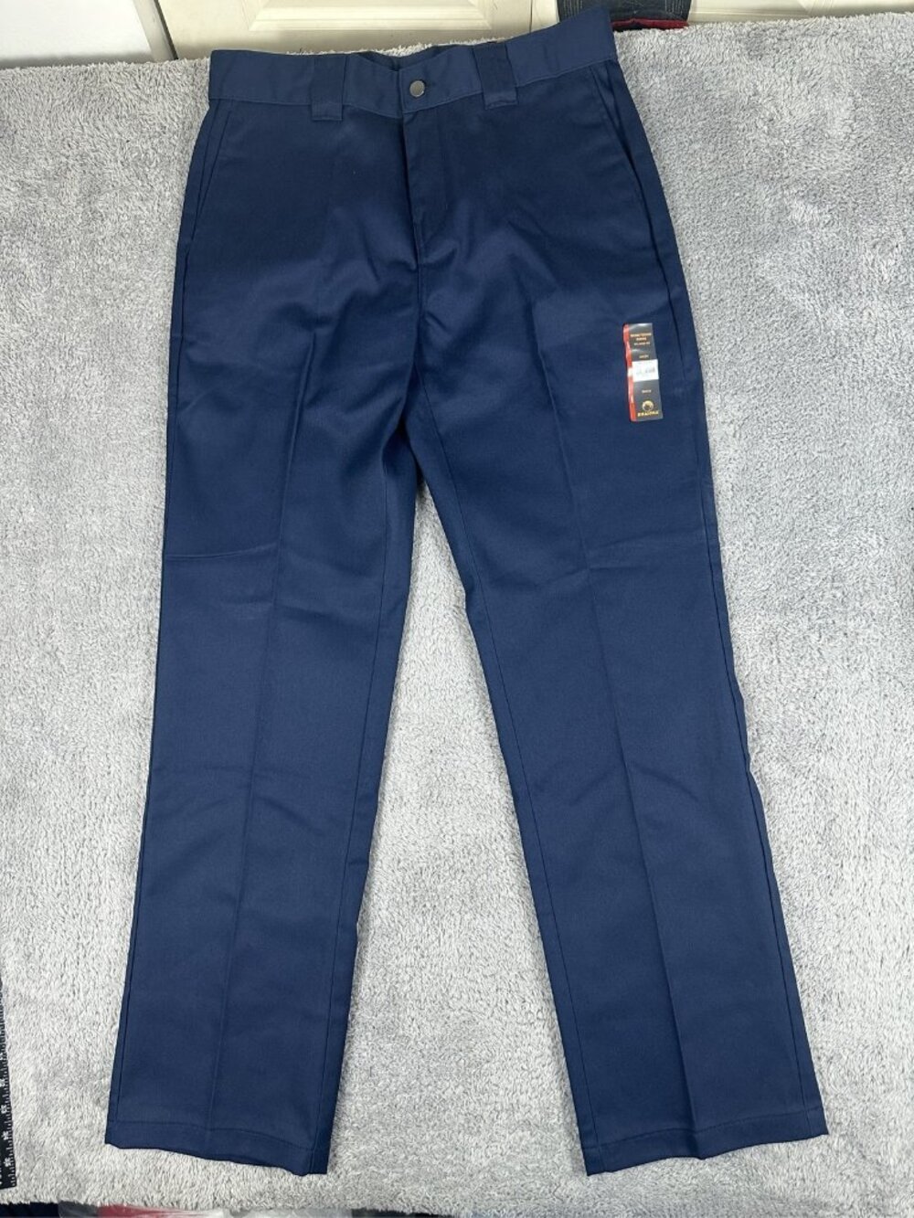 Brahma Men's Work Tough Pants Relaxed Fit Dark Navy Size 34